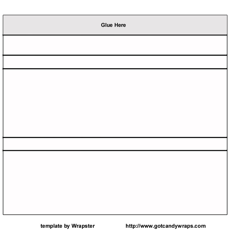 free printable candy bar wrappers template
